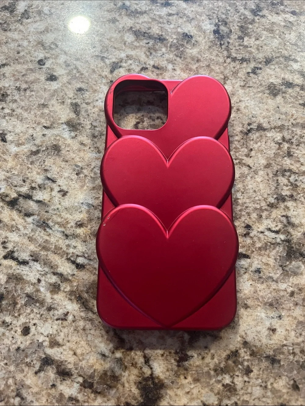 iPhone 13 Red Heart Phone Case